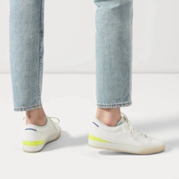 Rothys The Lace-Up Sneakers Size 8 - Picture 1 of 16